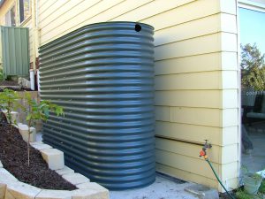 large rainwater tank