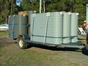bushfire water tanks