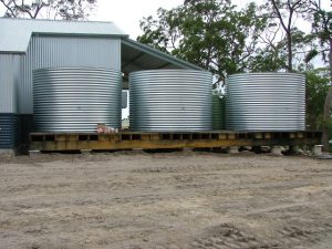 large steel and rain water tanks newcastle, hunter valley & central coast