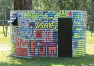 rainwater tank home